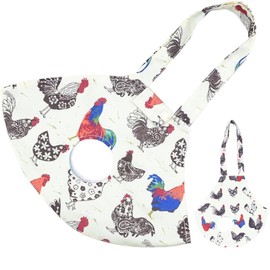 Chicken Holder Bag Chicken Medic Bag Chicken Carrier with Handle Chicken Supplies Catching Hand Bag for Hen Rooster Poultry Chicken Transport (Yellow A)