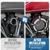 Motosikleta Air Filter Air Cleaner Intake Replacement Kit Fit for