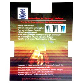 TheAwristocrat Zen-ERGY Balance Bands_USA Company_Get Zenergized! (White Band with Black, Large (202mm))