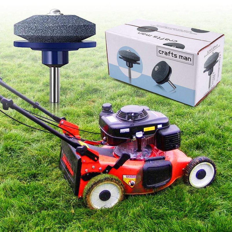 cenoz Crafts Man Lawn Mower Blade Sharpener for Any Power