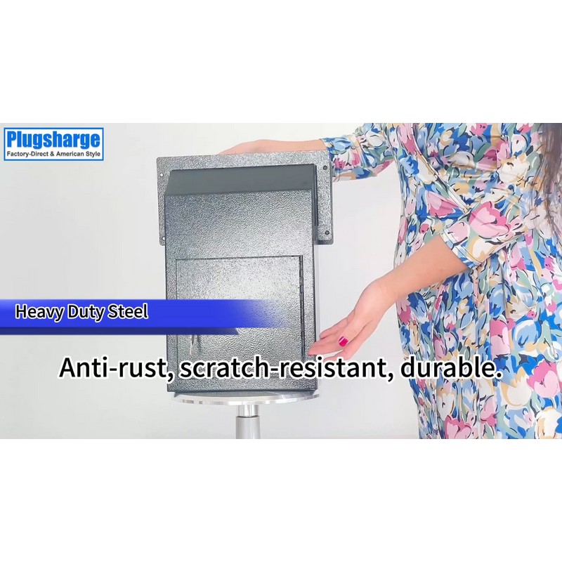 Plugsharge Door Drop Box, Mail Slots, Through The Door Locking