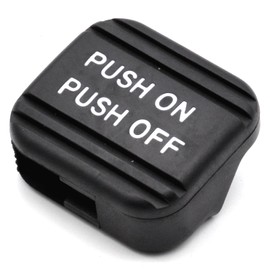 HAOTOM Emergency Parking Brake Pedal Pad Cover Compatible for Honda CR-V 2012 2013 2014 2015 2016 47120-T0A-A71