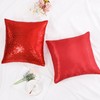 sourcing map 2 Pcs Sequin Throw Pillow Covers, Shiny Sparkling