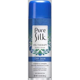 Pure Silk Dry Skin Treatment Spa Therapy Shave Cream for Women (Pack of 16)