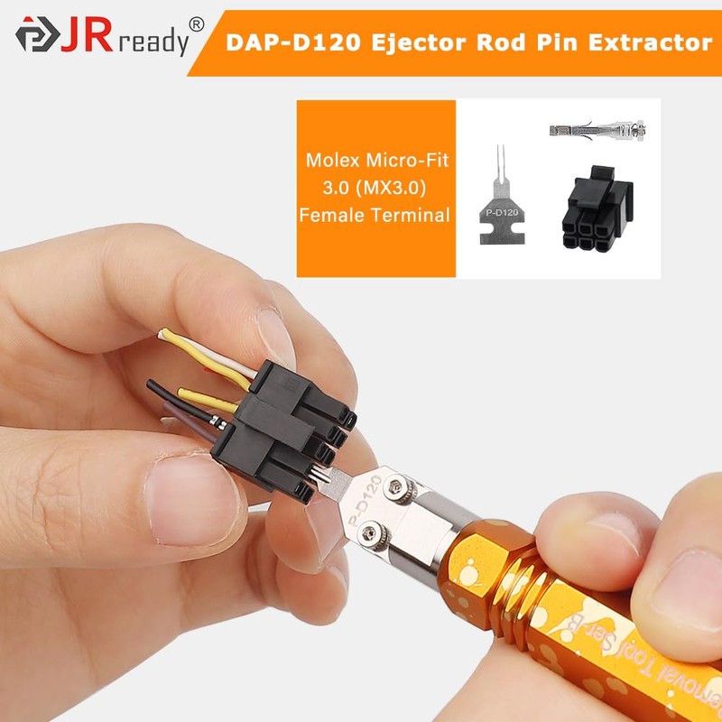 JRready ST5280 2PCS P-D120 Replacement Tips for DAP-D120 Ejector Rod
