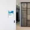 Logistic Sign System Tenuis Door Sign for Office (150/150 mm)