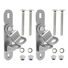DAOSEC Heavy-Duty Cargo Trailer Door Latch Hasps (All 304 Stainless Steel)