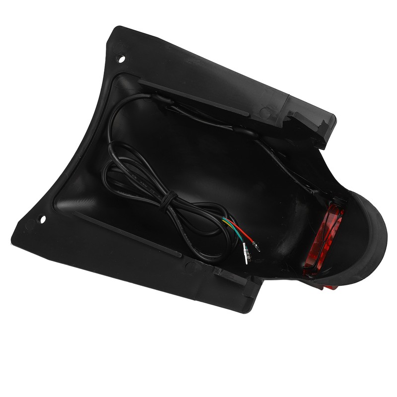 Electric Scooter Rear Mudguard with Taillight 8 Inch Lightweight Splash