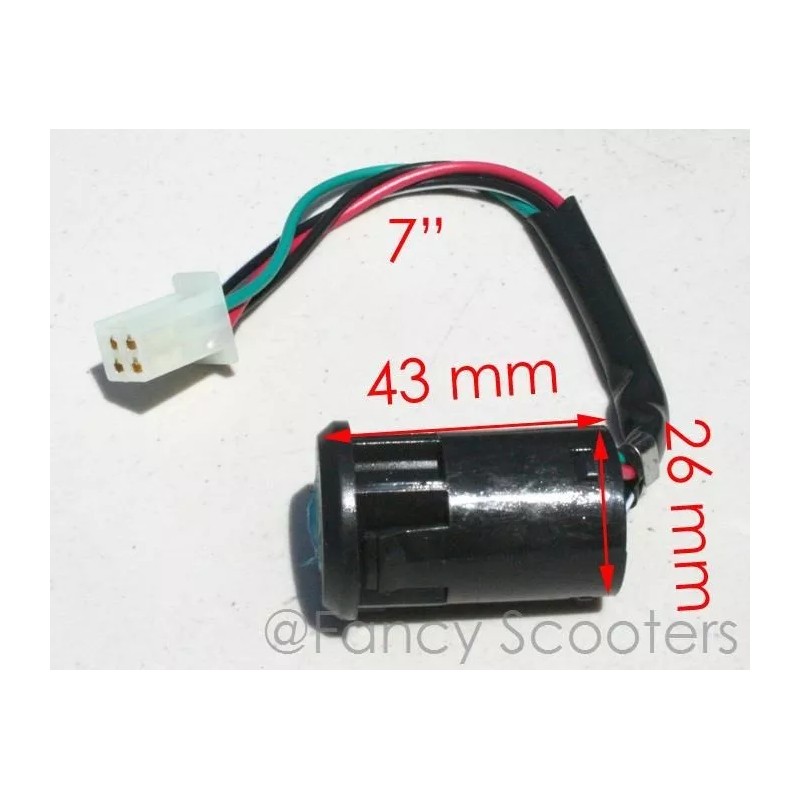 FANCY SCOOTERS IGNITION KEY FITS HAMMERHEAD SHARK MUDHEAD TORPEDO 80T