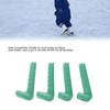 2Pair Ice Skate Guards Hockey Shoe Blade Cover Adjustable Silicone