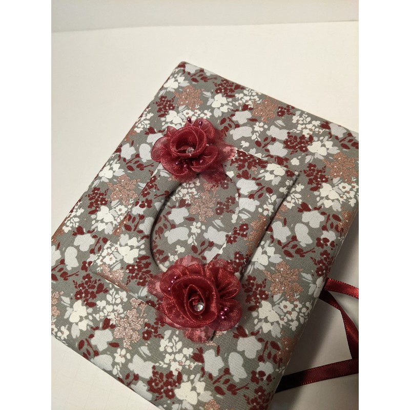 Flower Photo Album - Holds 100 4x6 Photos -Handmade