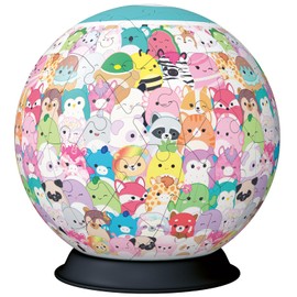 Ravensburger 11583 3D Puzzle 11583 Puzzle Ball Squishmallow Puzzle Ball Made of Three-Dimensional Shaped Puzzle Pieces Adults and Children from 6 Years