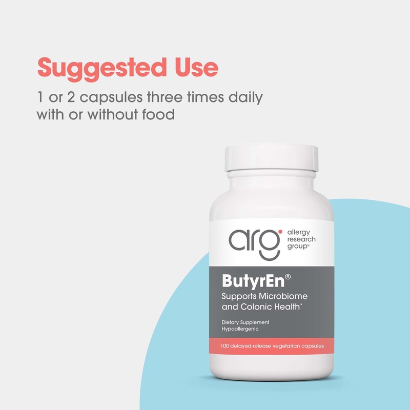 Allergy Research Group ButyrEn - Butyrate Gut Health Supplement for
