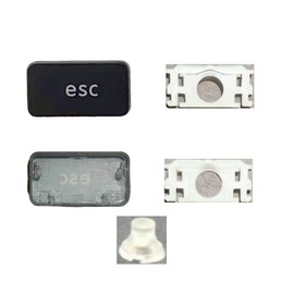 Ojguct Replacement Esc Keycap Keys and Hinge Silicone Rebound Cup Fit for MacBook Pro/Air 13/15'' A1425 A1502 A1398 A1369 A1466 2012-2015 Year Keyboard Esc Key Cap (AP08 Model)