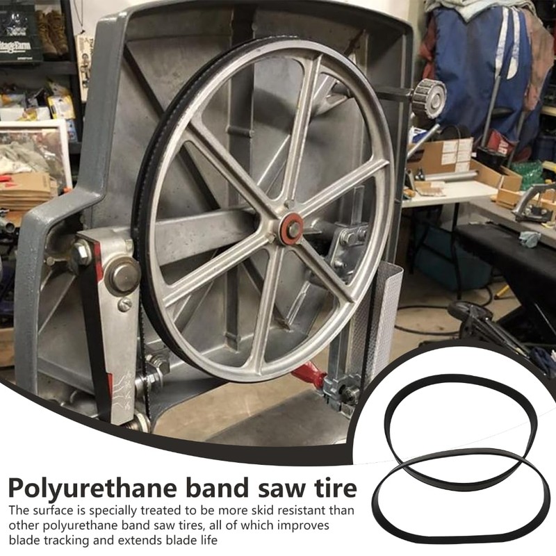 Urethane Band Saw Tires 12 inch x 7/8 inch x