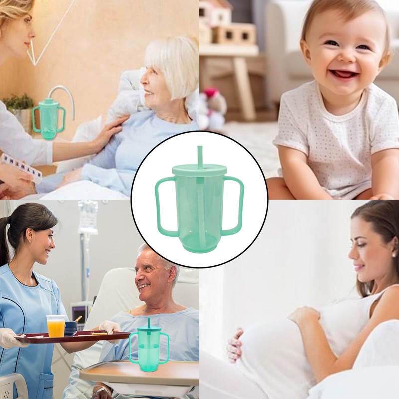 KFSCIP Sippy Cup for Adults, Non Spill Drinking Cups for