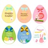 1.5x2 Inch Easter Egg Stickers Bunny Labels Flowers Mixed Designs