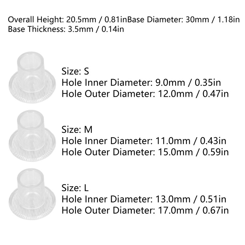 24 Pairs High Heel Protector Transparent PVC Heel Cover Repair