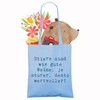Mr. & Mrs. Panda Tragetasche Spruch Sturer Stier - Geschenk,