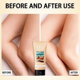 Leg Makeup Full Coverage Waterproof For Mature Skin Smooth Tone Body Make Up No Transfer Leg Makeup To Cover Veins Concealer Long Lasting Legs And Body Flaw Cover Up 01