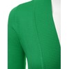 LALABEE Women's Open Front Pockets Knit Long Sleeve Sweater Cardigan-APPLEGREEN-1XL