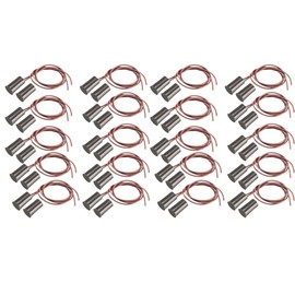 Brown RC-33 NC Recessed Wired Door Contact Sensor Alarm Magnetic Reed Switch (20)