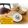 JETKONG Baker's Dusting Wand for Sugar, Flour and Spices, Stainless