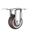 1/1.25/1.5/2 Inch Furniture Casters Wheels Rubber Swivel Castor Trolley Caster