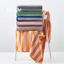 Resom Towel Beach Towel Towel Hotel Towel Minimal Life Housewarming Gift Recommendation Hand Towel Shower Towel Towel Return Gift Towel production blue (70x140)