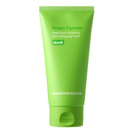 Ingredient Editor Green Tomato Deep Pore Cleansing Ultra Whipping Foam, 120g, 1 piece / 성분에디터 그린 토마토 딥 포어 클렌징 울트라 휘핑 폼, 120g, 1개