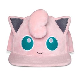 Difuzed Pokémon Pummeluff Plush Unisex Cap Multicoloured, nero