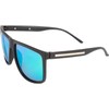 Fladen Polarising Glasses Matte Black UV-400 Protection (Black Matte Grey Lens)