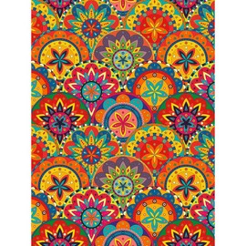 CafePress Funky Retro Pattern Traditional Christmas Stocking 7.5"x19"