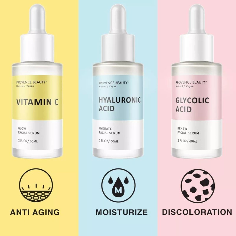 Provence Beauty Suero De Vitamina C Para La Cara Iluminador-antienvejecimien