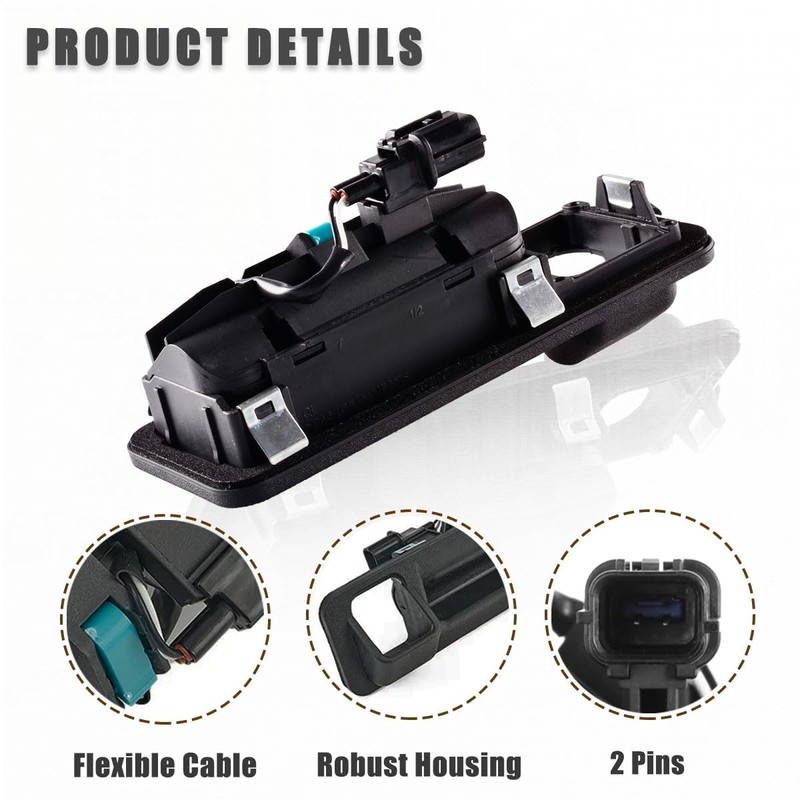GrteRokky Liftgate Latch Handle Assembly Compatible for Hyundai Tucson 2019-21
