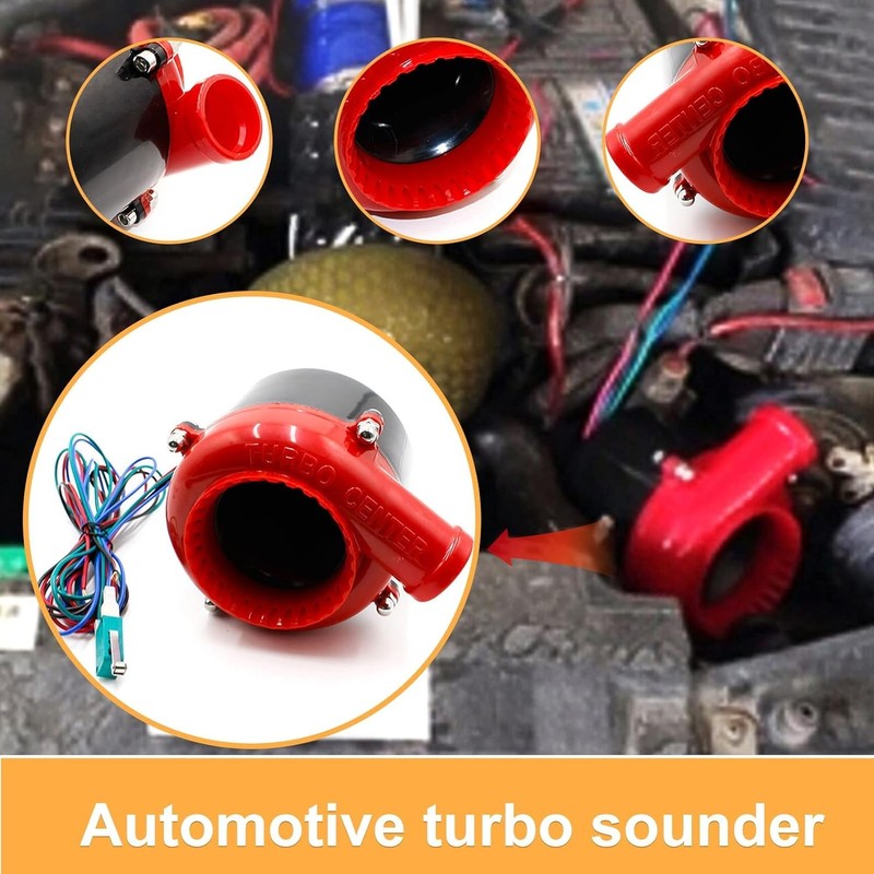 Car Turbo Whistle, Exhaust Muffler, Universal Turbo Whistle, Turbo Sound