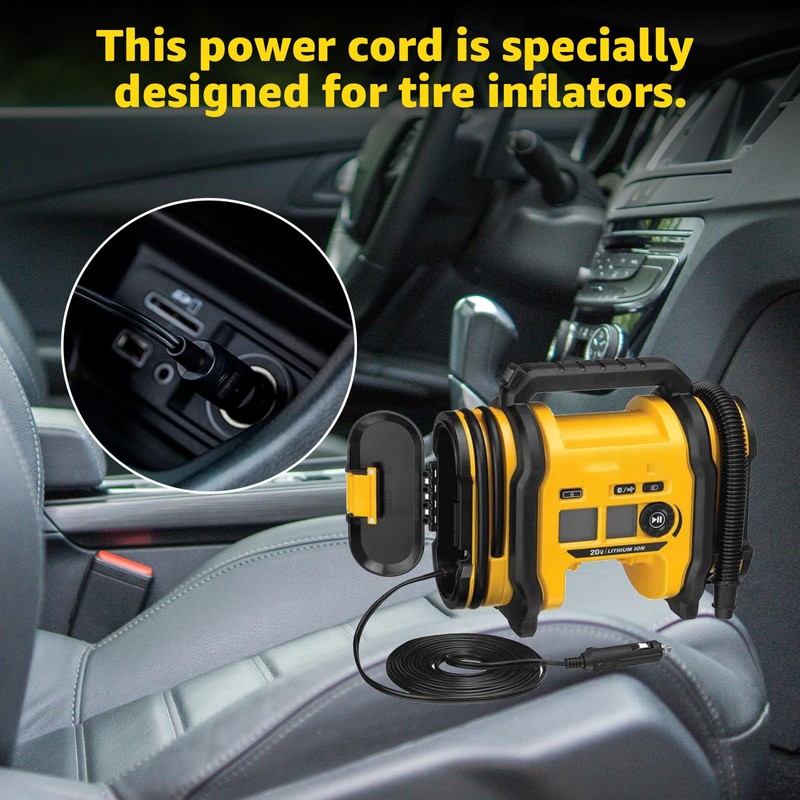 Hodeoo N506585 for Dewalt Inflator Cord - Direct Replacement for