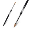 BQAN 3D Kolinsky Nail Art Brush 1Pc #4, Professional nail