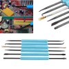 Zerodis 6 in 1 Blue Double-sided Solder Assist Disassembly Tool,