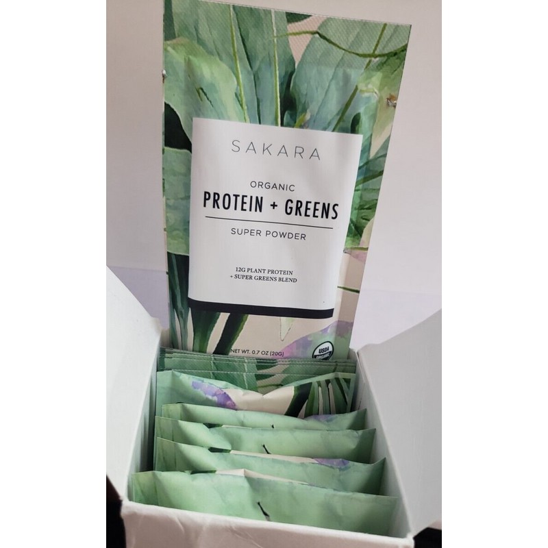Sakara - ORGANIC Protein + Greens Super Powder - 10
