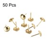 sourcing map Upholstery Nails Tacks 11mm Dia 20mm Height Round