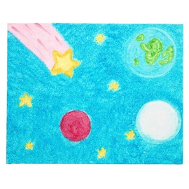 Colorations Tempera Paint, Rainbow Colors, Set of 6, 2 OZ Ea, Red, Blue, Green, White, Yellow, Black