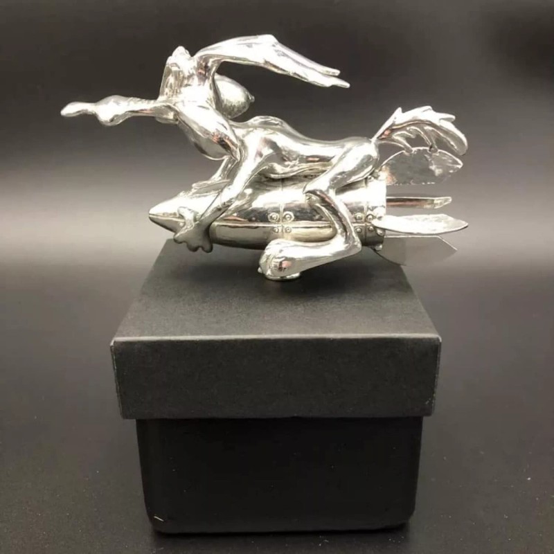 Coyote Trucks Hood Ornament Cartoon Vintage Car Ornaments Inspired by