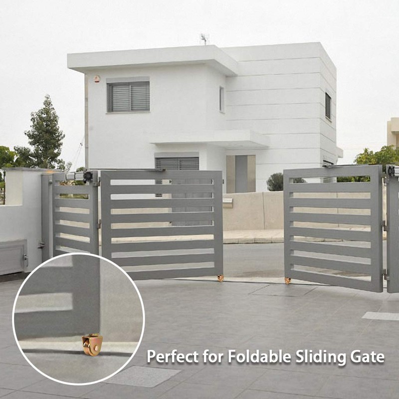 Skelang Sliding Gate Wheels 2.5”, V Groove Caster with 360