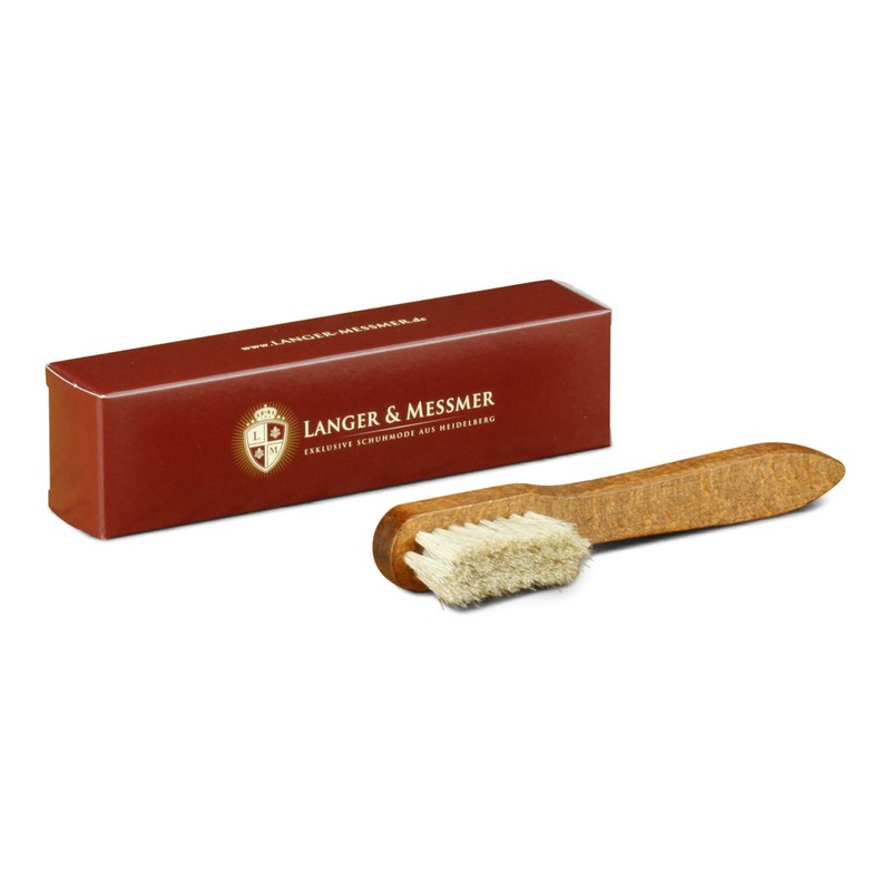 Langer & Messmer Shoe Frame Frame 100% Horsehair Brush –