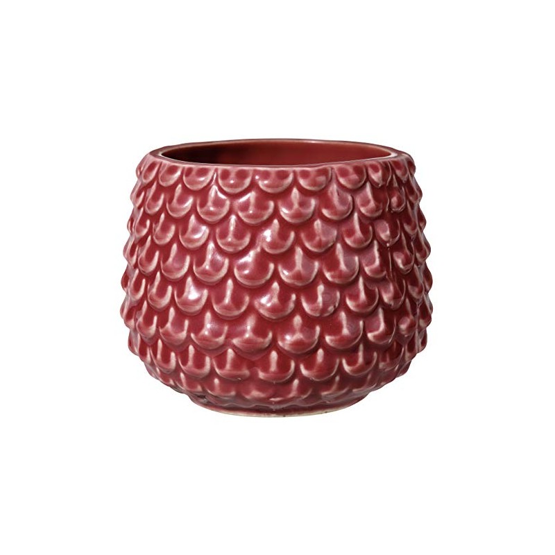 Bloomingville Ceramic Flower Pot Pinecone - colorful Planter, Pot for