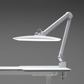 4BLANC® Shadowless Eye-Caring Dimmable LED Lamp with Desk Clamp and Adjustable Arm