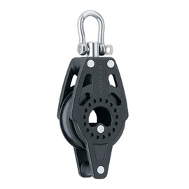 HARKEN Sailing Dinghy Boat & Yachting - Single Swivel Carbo Block With Becket 341 - Block Size - 40mm