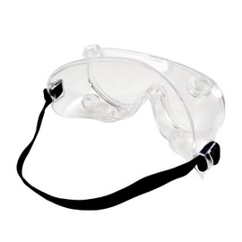 HQRP 10-pack Safety Goggles for Medical Lab Chemistry Science Laboratory Yardwork Construction Woodworking etc., Eye Protection from Debris, Dust, Sawdust, Oil, Chemicals, Flying Particles and Liquids