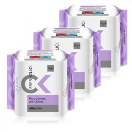 TianDe Pack of 20 Ultra Thin Silver Sanitary Pads 67007x3 - Refined Protection for Girl's Well-being